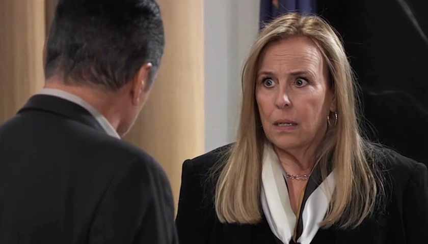 General Hospital Spoilers: Laura tells Sonny she's going to confess