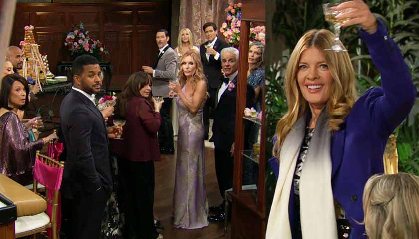 Young And The Restless Spoilers: Phyllis prepares to toast Danny and Cricket