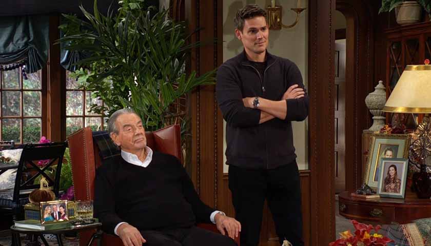 Y&R Scoop: Adam and Victor smirk at Cane