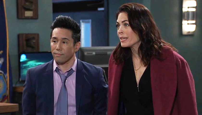 GH Scoop: Britt and Brad arrive at the PCPD