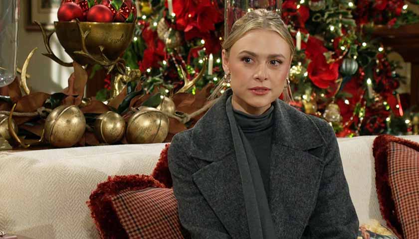 Y&R Scoop: Claire chats with Victor at Newman ranch