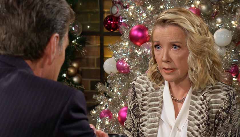 Y&R Scoop: Nikki tells Jack she put her foot down with Victor