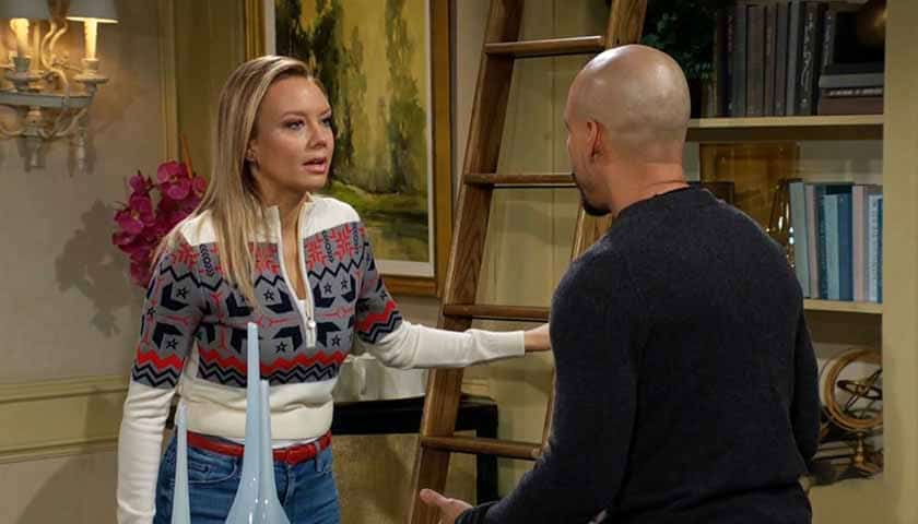 Y&R Scoop: Abby tells Devon she's flipping out