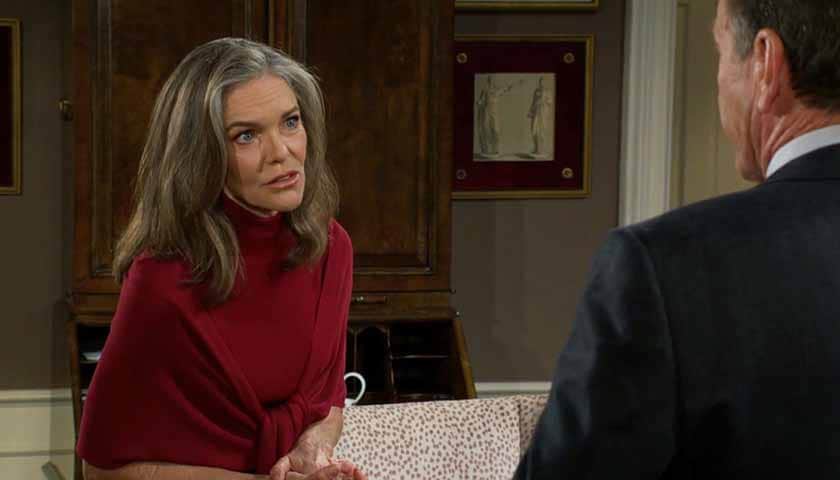 Y&R Scoop: Diane and Jack talk about the AI