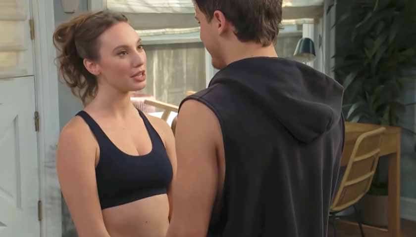 B&B Scoop: Dylan stands close to Will at the beach house