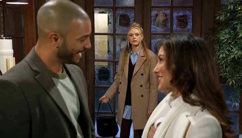 Y&R Scoop: Claire's not happy to see Holden and Audra getting along