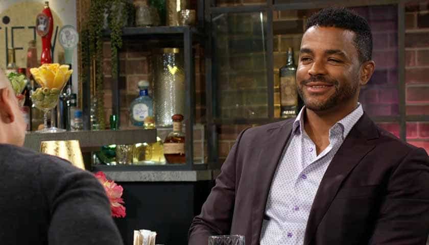 Y&R Scoop: Nate grins at Devon