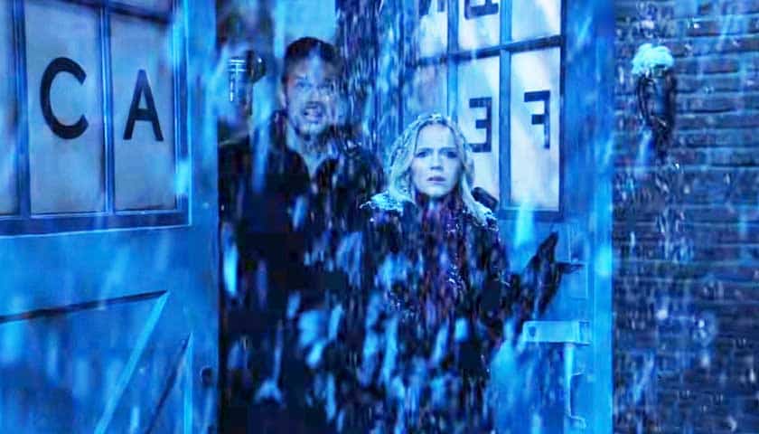 General Hospital Spoilers: Lulu and Nathan step out of the cafe into a blizzard