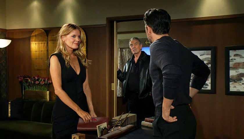 Young And The Restless Spoilers: Phyllis smirks as Victor arrives on Cane's train