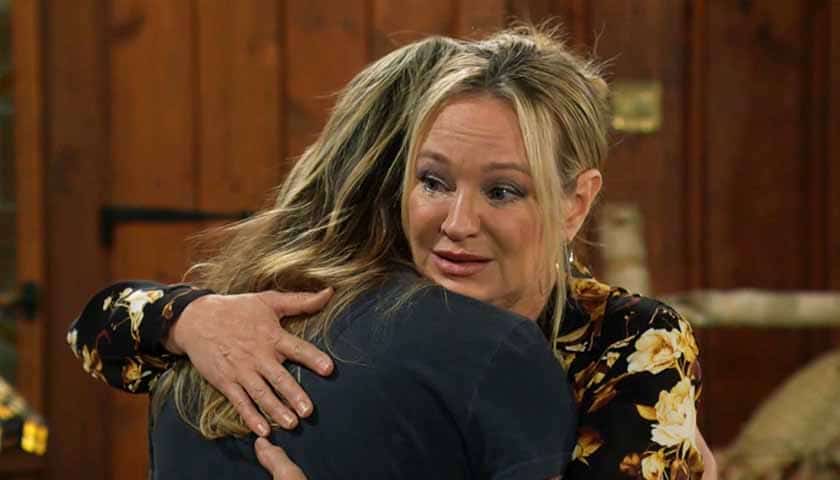Y&R Scoop: Sharon hugs Tessa