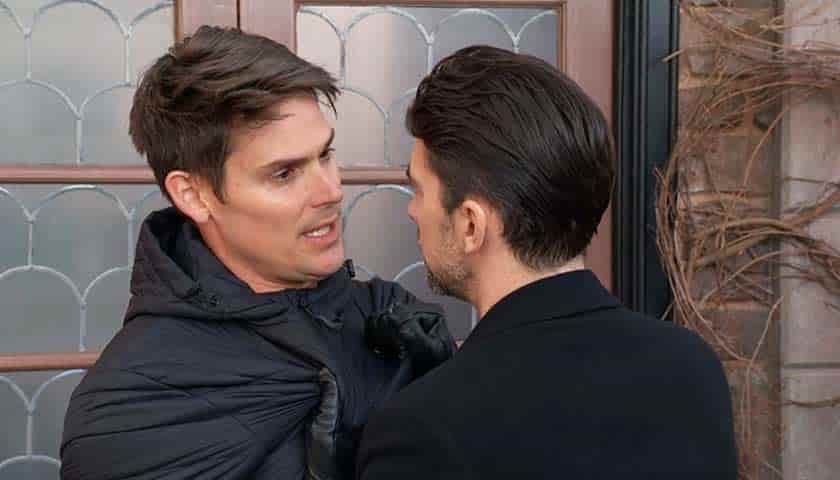 Y&R Scoop: Cane grabs Adam, threatening him