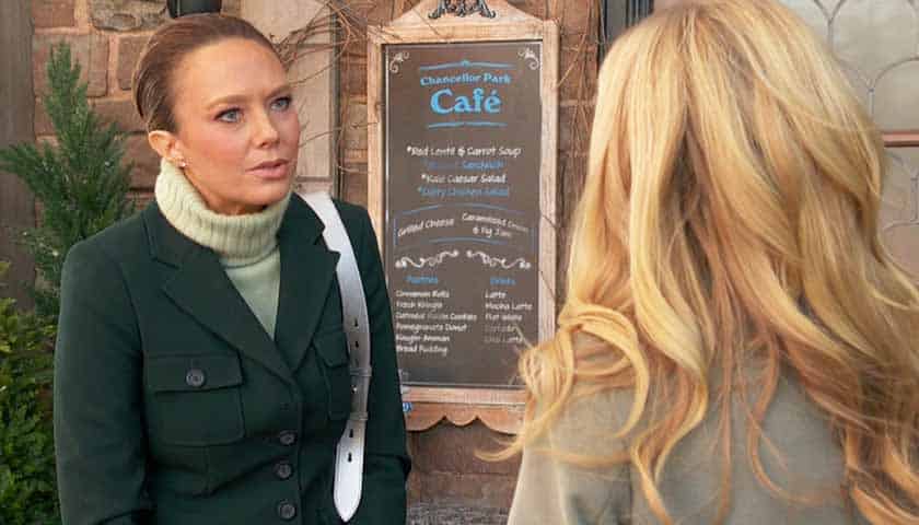 Y&R Scoop: Abby argues with Christine