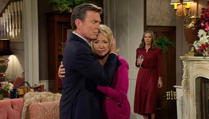 Y&R Scoop: Diane gets an eyeful of Jack holding Nikki