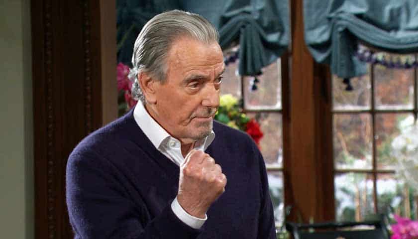 Y&R Scoop: Victor pumps his fist in the air