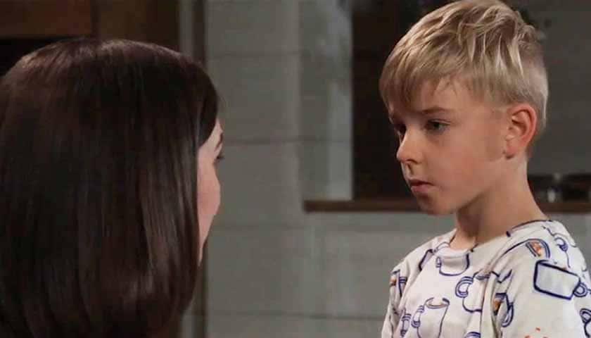 GH Scoop: Wiley tells his mom he doesn't like being at Drew's house
