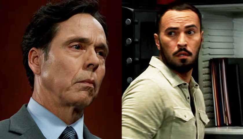 General Hospital Spoilers: Cullum glares at Marco, who is standing in front of the safe