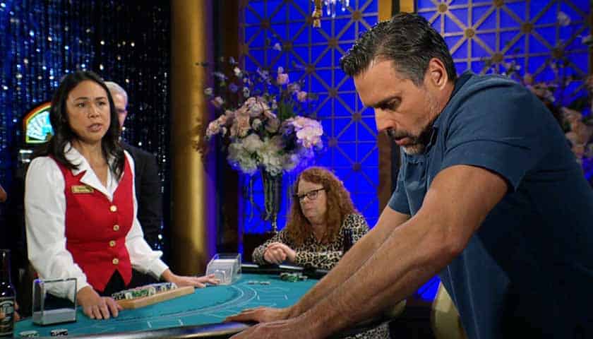 Y&R Scoop: The blackjack dealer asks Nick if he's all right