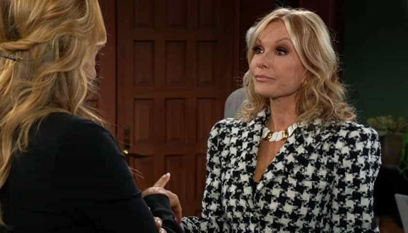 Y&R Scoop: Lauren has good news for Phyllis