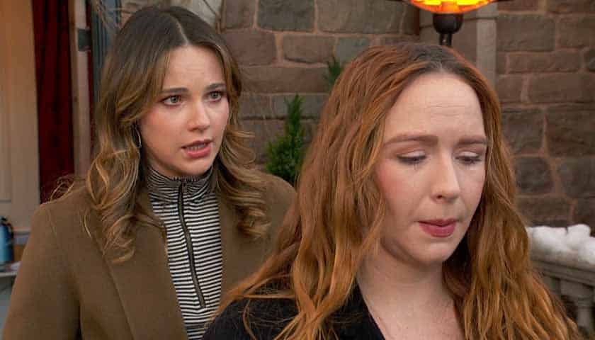 Y&R Scoop: Tessa pleads with Mariah to let her in