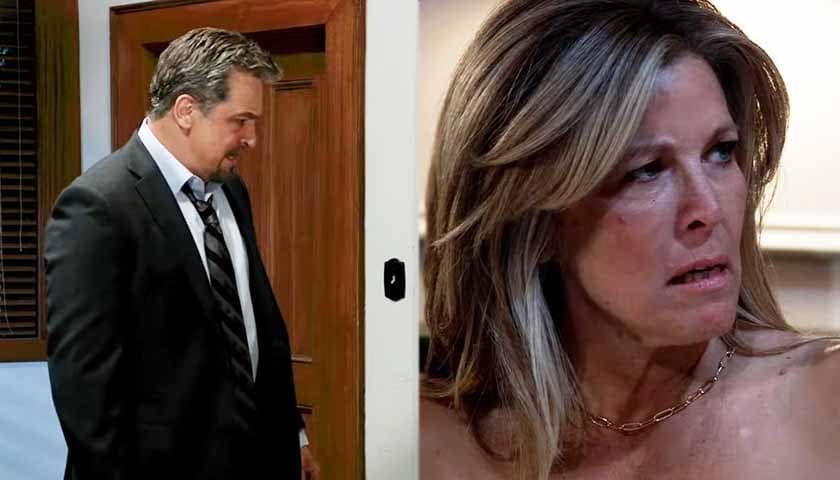 General Hospital Spoilers: Brennan stands outside Carly's bedroom door