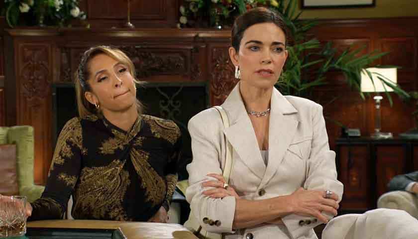Y&R Scoop: Lily and Victoria team up on Phyllis