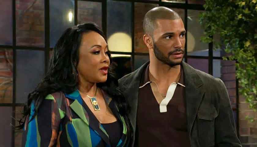 Y&R Scoop: Stephanie and Malcolm talk to Lily