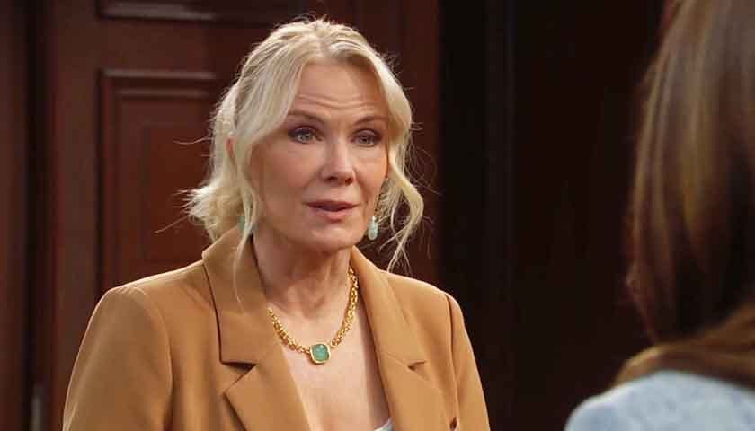 B&B Scoop: Brooke talks to Steffy and Ridge