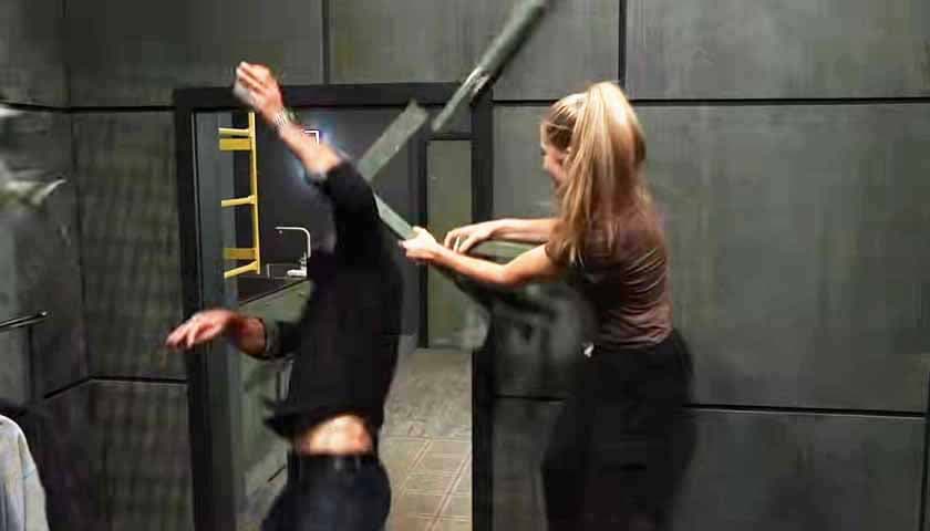 General Hospital Spoilers: Joss whacks Cassius with a chair