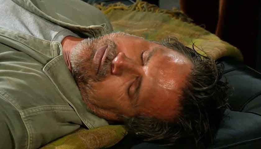 Y&R Scoop: Nick collapses on the floor