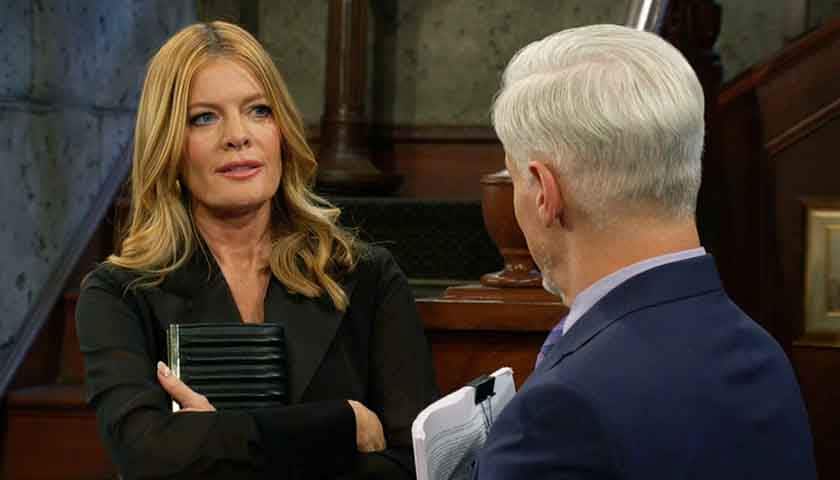 Y&R Scoop: Phyllis and Michael discuss her case