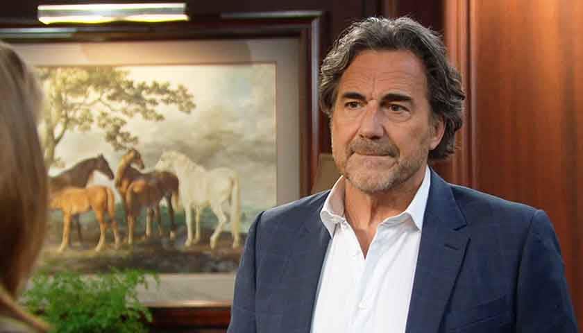 B&B Scoop: Ridge purses his lips as Steffy reacts