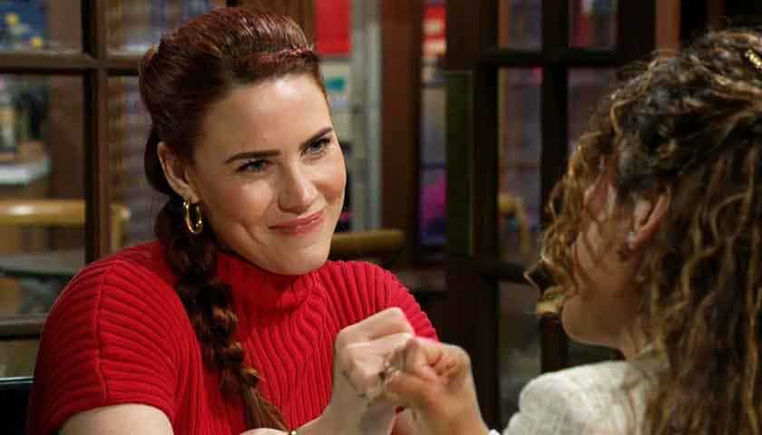 Y&R Scoop: Sally and Audra pinky swear