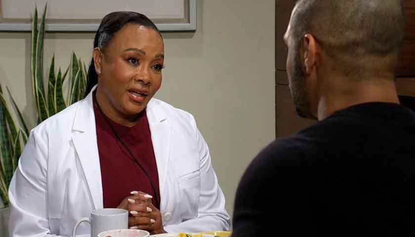 Y&R Scoop: Stephanie talks to her son Holden