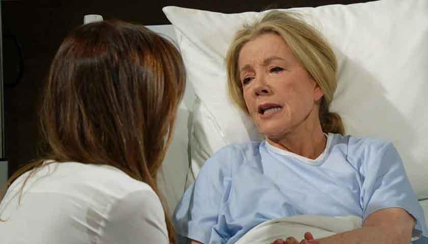 Y&R Scoop: Nikki cries as she tells Victoria her vision is worse