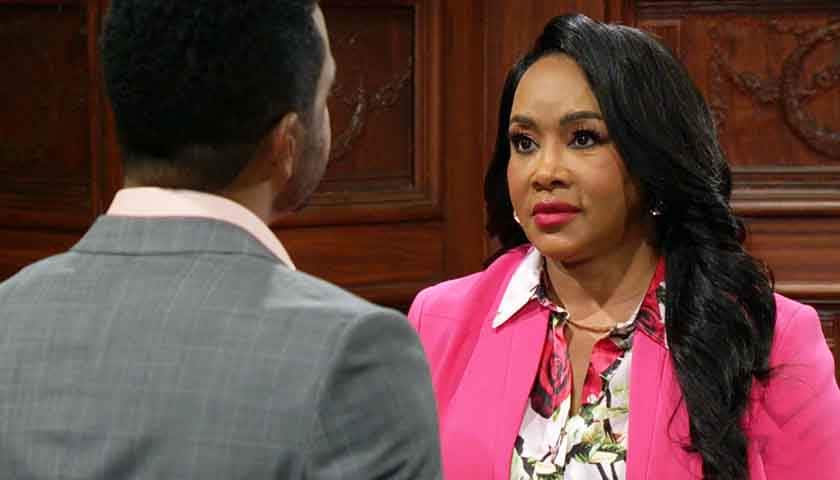 Y&R Scoop: Stephanie talks to Nate