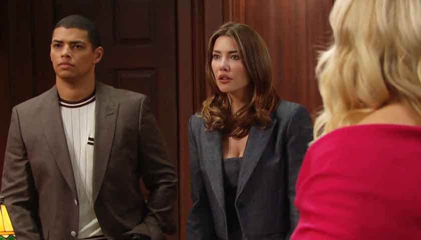 B&B Scoop: Steffy and Zende are stunned by Dottie's news