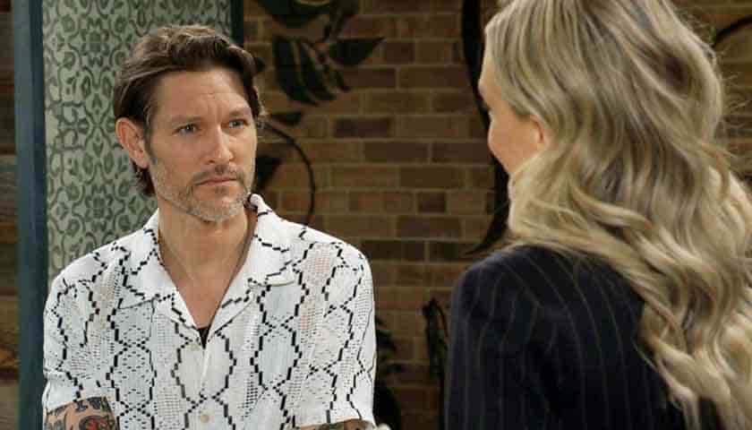 Y&R Scoop: Daniel talks to Abby at Society