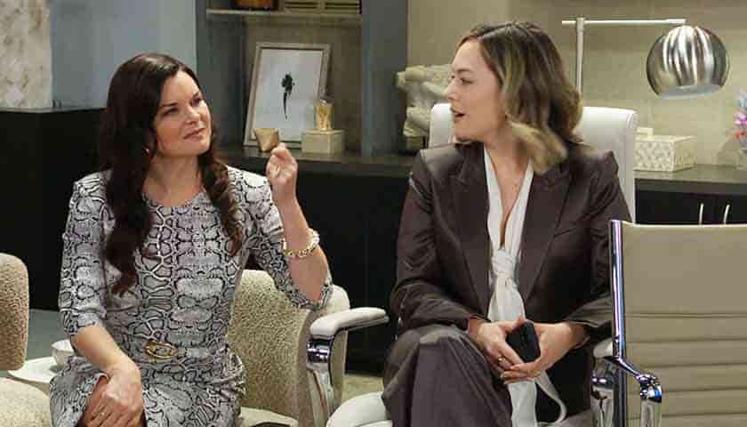 B&B Scoop: Hope glances at Katie as they hear Eric badmouthing her