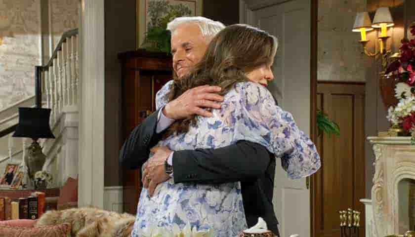 Y&R Scoop: Michael and Diane embrace
