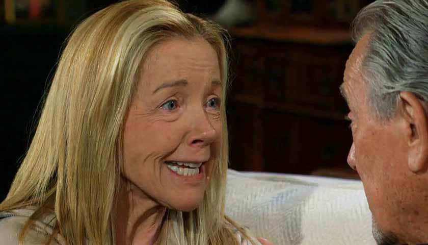 Young And The Restless Spoilers: Nikki tells Victor she can see his face