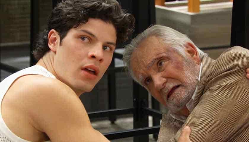 B&B Scoop: RJ and a visibly bruised Eric look up at Will
