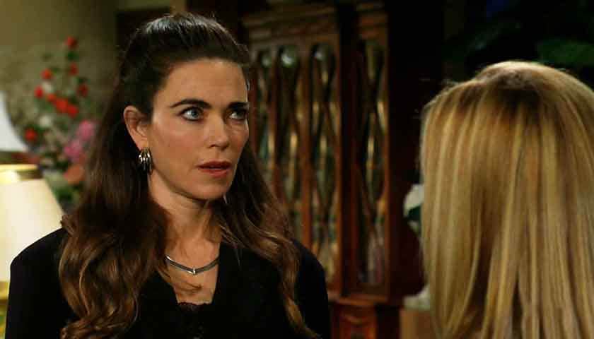 Y&R Scoop: Victoria rolls her eyes at Nikki
