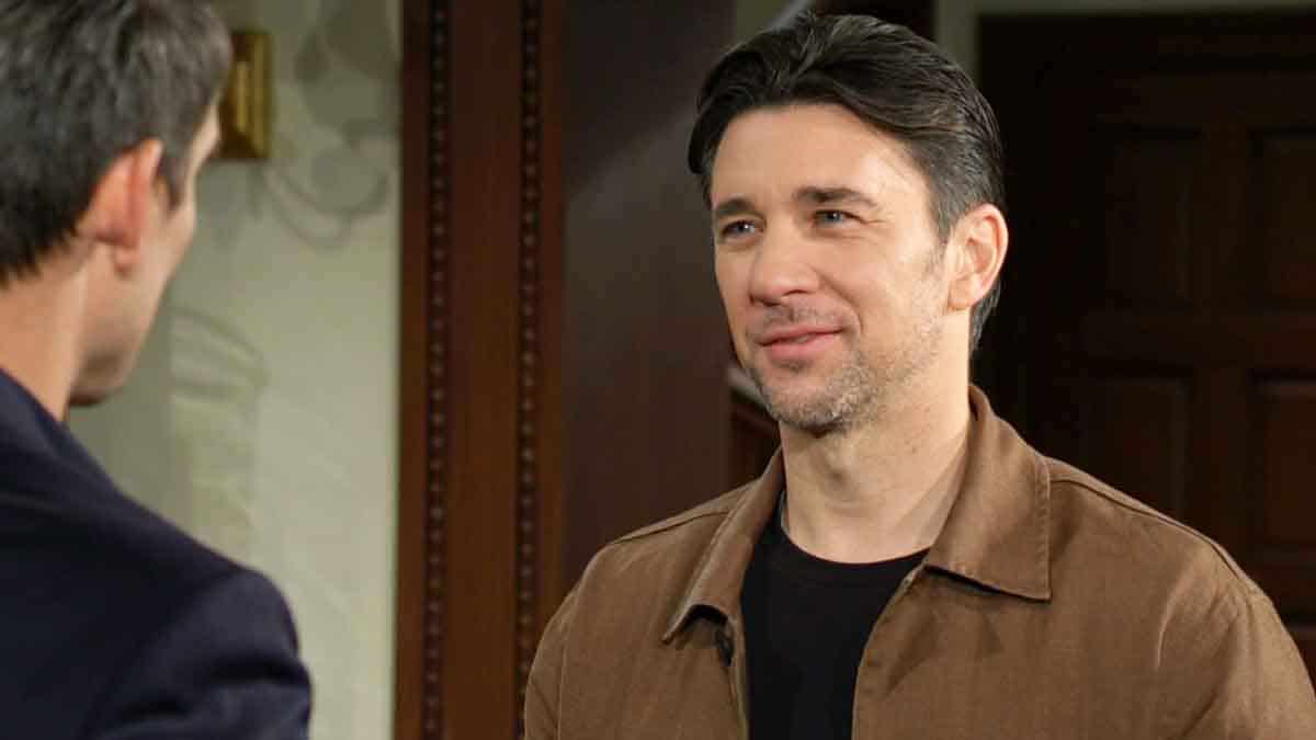 Young And The Restless August 21 Spoilers: Cane (Billy Flynn) smiles at Adam (Mark Grossman)