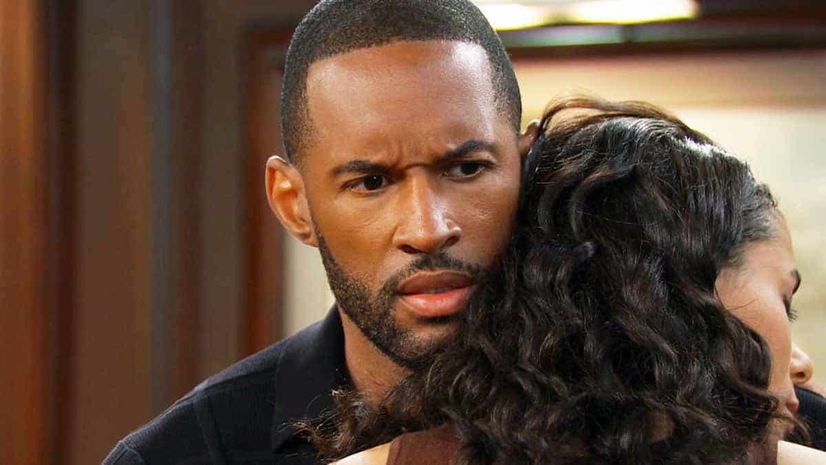 Bold And The Beautiful August 20 Spoilers: Daphne (Murielle Hilaire) embraces Carter (Lawrence Saint Victor)