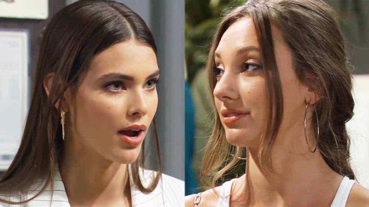 Bold And The Beautiful August 19 Spoilers: Electra (Laneya Grace) corners Dylan (Sydney Bullock)