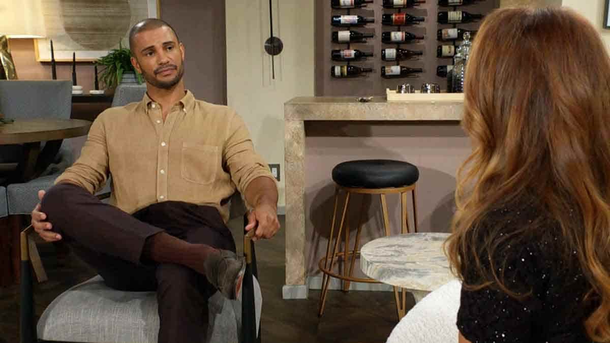 Young And The Restless August 24 Spoilers: Holden (Nathan Owens) discusses Chancellor with Lily (Christel Khalil)
