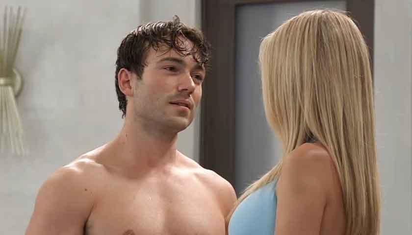 GH Scoop: Serena approaches Michael at Metro Court pool