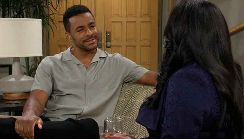 Y&R Scoop: Nate smiles at Stephanie