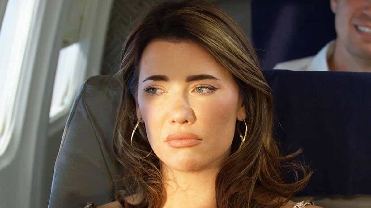 Bold And The Beautiful Spoilers: An upset Steffy looks out the window on her flight