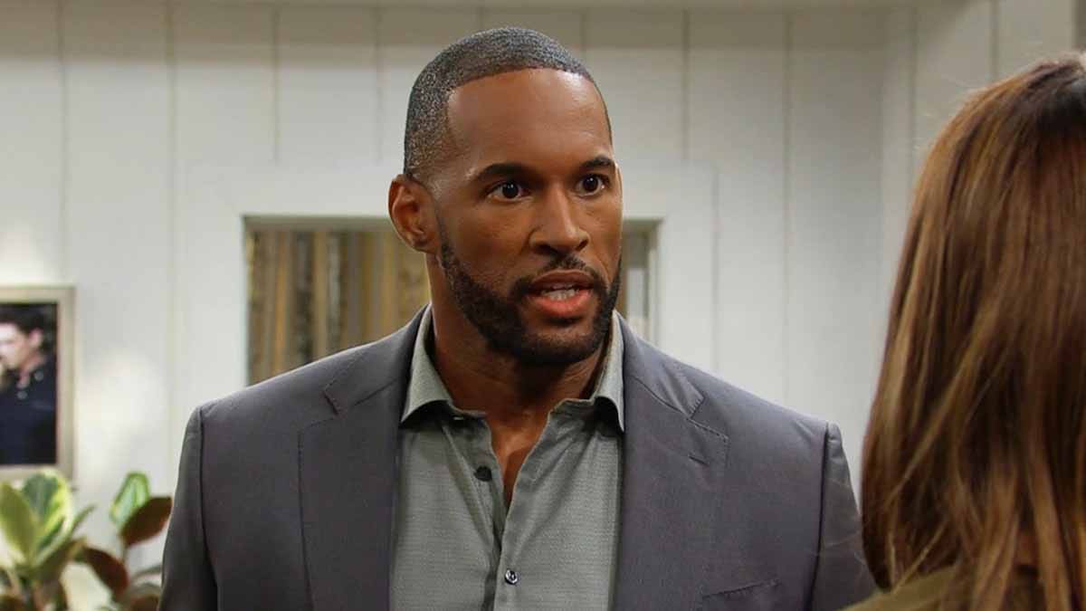 Carter and Steffy at the cliff house on Bold and the Beautiful